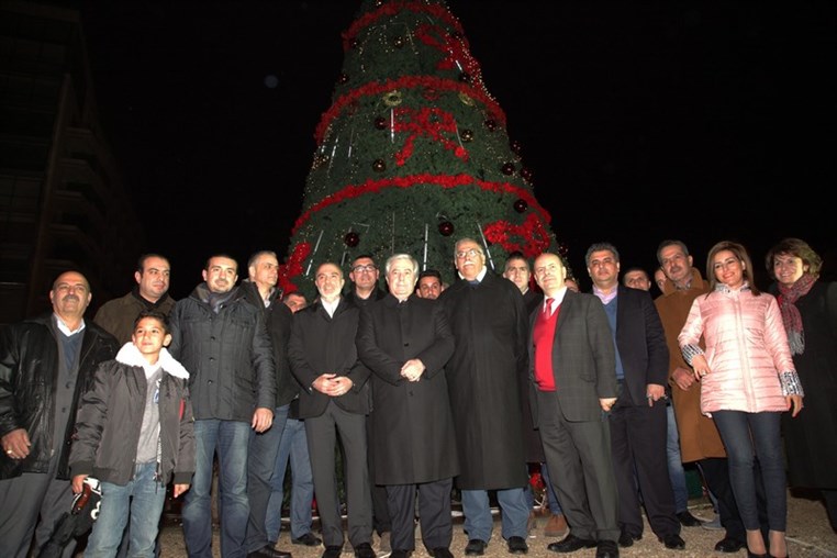Christmas Tree at Beirut Martyrs Square 
